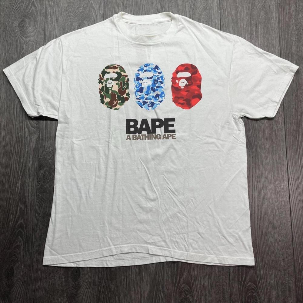 White Bape A Bathing Ape T-Shirt 1
